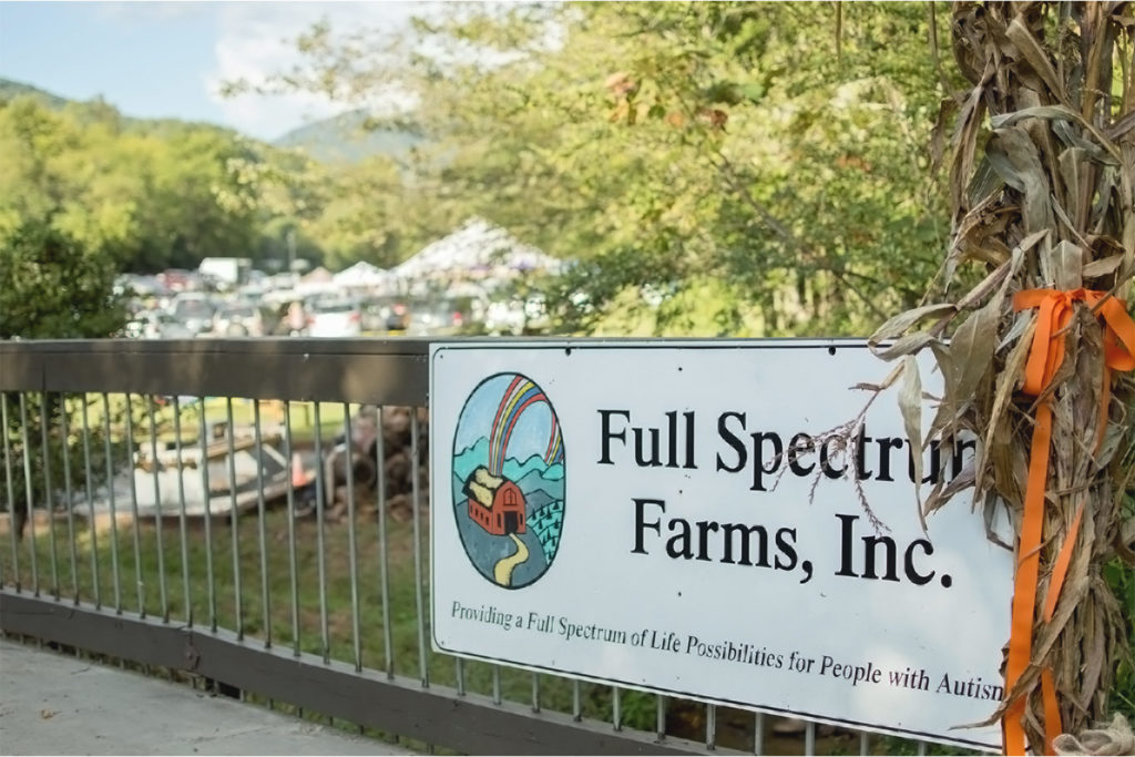 full spectrum farms entrance sign